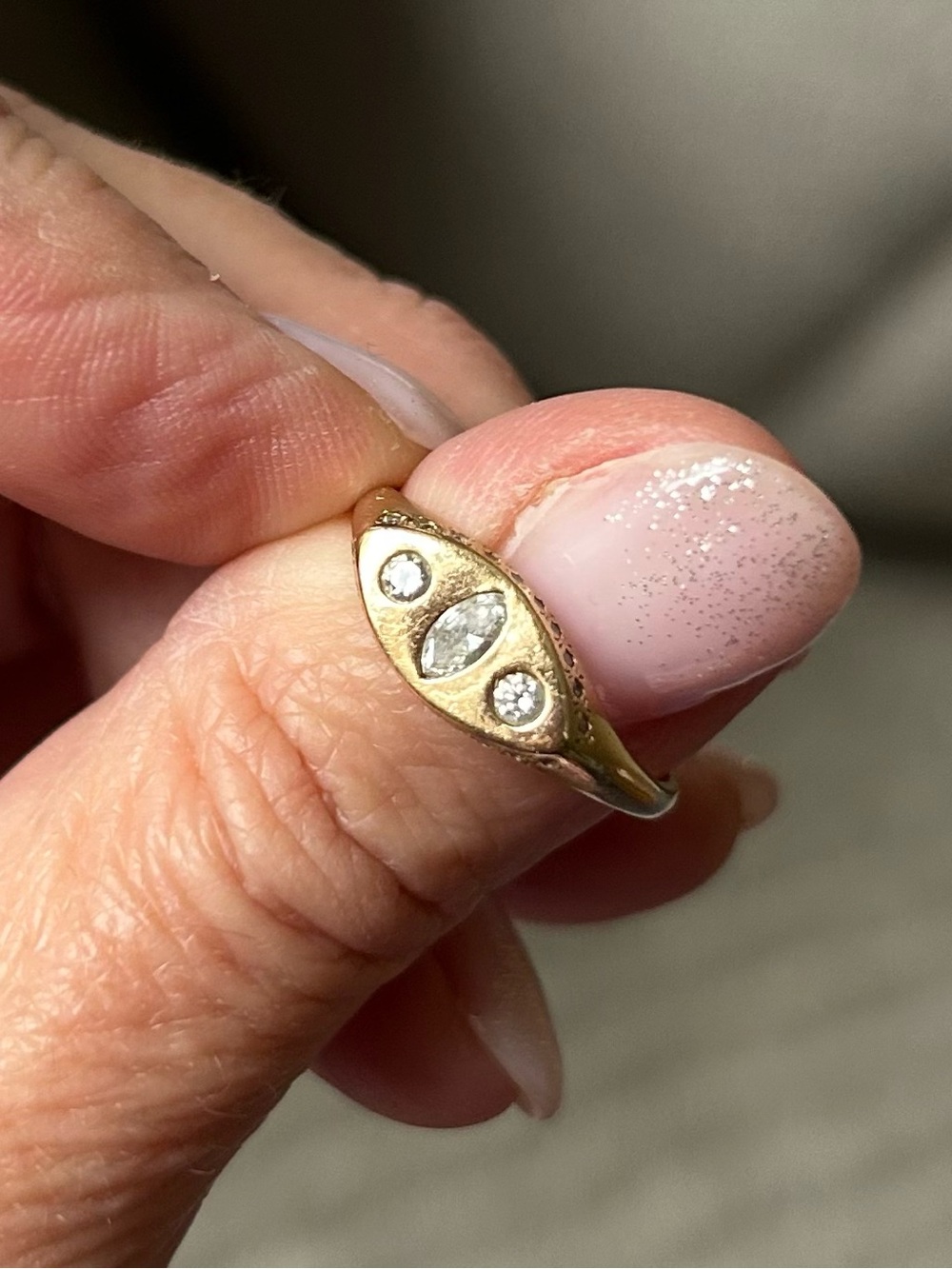 Scosha 14K Solid Gold Makeda Ring